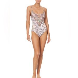 Camilla Leopard Swim Suit New With Tags